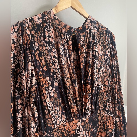 Free People Heartbeats Mini Long Sleeve Dress - Picture 6 of 8